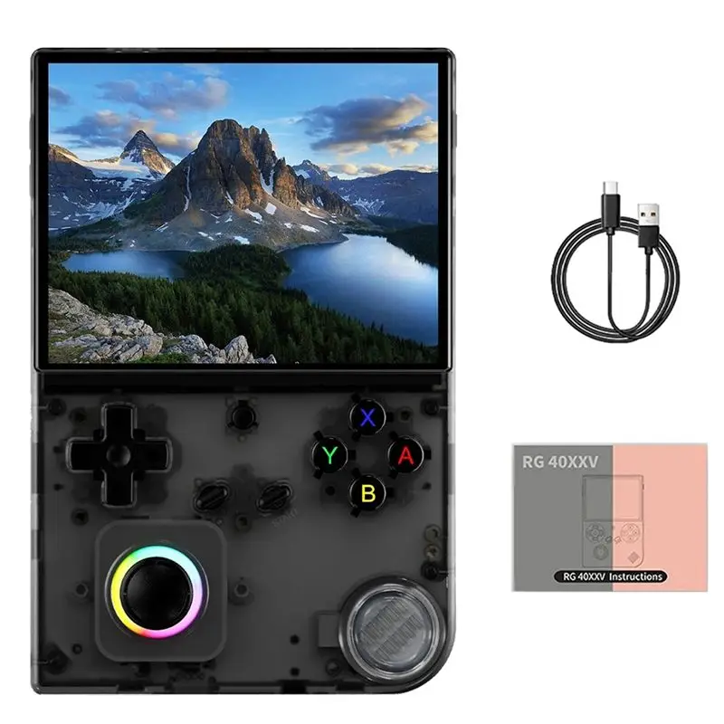 【A43M】RG40XXV Retro Handheld Game Console 128G 8000+ Games 64 Bit Linux 4.0''IPS Screen WIFI RGB Joystick Video Game Player A
【A43M】RG40XXV Retro Handheld Game Console 128G 8000+ Games 64 Bit Linux 4.0''IPS Screen WIFI RGB Joystick Video Game Player A