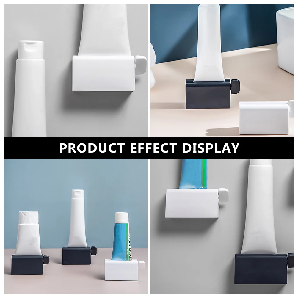 Toothpaste Squeezer Wall Mounted Rack Holder Stand Creams Gels Hair Dyes Medicine Tubes ABS Silicone White Easy Use No Drilling
Toothpaste Squeezer Wall Mounted Rack Holder Stand Creams Gels Hair Dyes Medicine Tubes ABS Silicone White Easy Use No Drilling