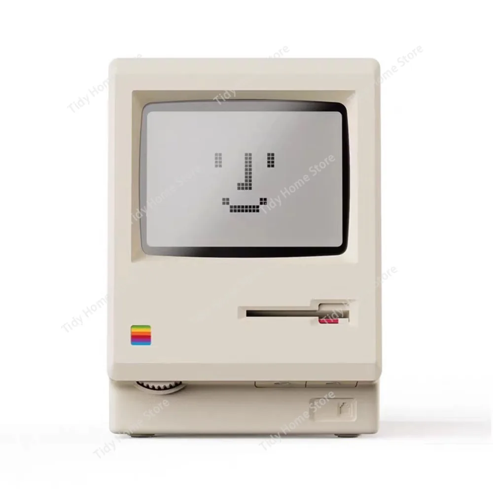 Винтажный будильник Macintosh, ночник - настольные USB-часы, украшение стола, прикроватные электронные часы для спальни для студентов
Винтажный будильник Macintosh, ночник - настольные USB-часы, украшение стола, прикроватные электронные часы для спальни для студентов