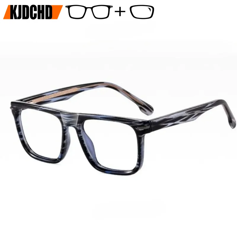 KJDCHD (M) Classic Square For Men Myopia Prescription Reading Glasses High Quality Anti Blue Ray Photochromic Multifocal Eyeware
KJDCHD (M) Classic Square For Men Myopia Prescription Reading Glasses High Quality Anti Blue Ray Photochromic Multifocal Eyeware