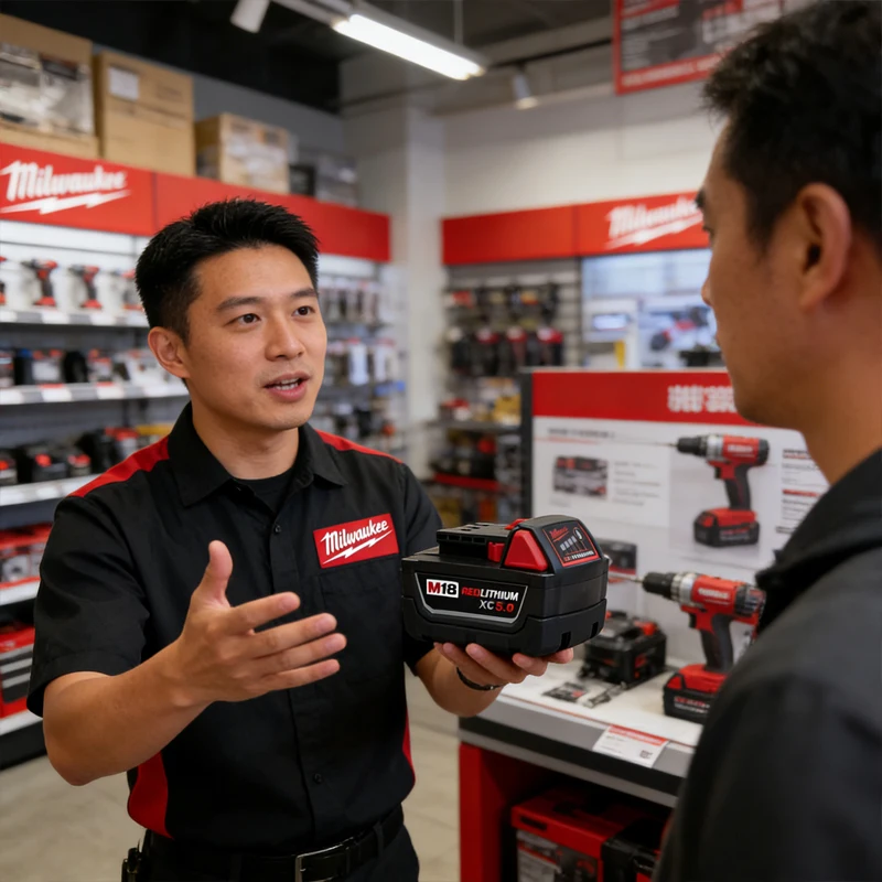 Аккумулятор Milwaukee M18 6.0Ач/5.0Ач, 18В, литий-ионный, замена для 48-11-1860 2604-22, для электроинструментов M18
Аккумулятор Milwaukee M18 6.0Ач/5.0Ач, 18В, литий-ионный, замена для 48-11-1860 2604-22, для электроинструментов M18