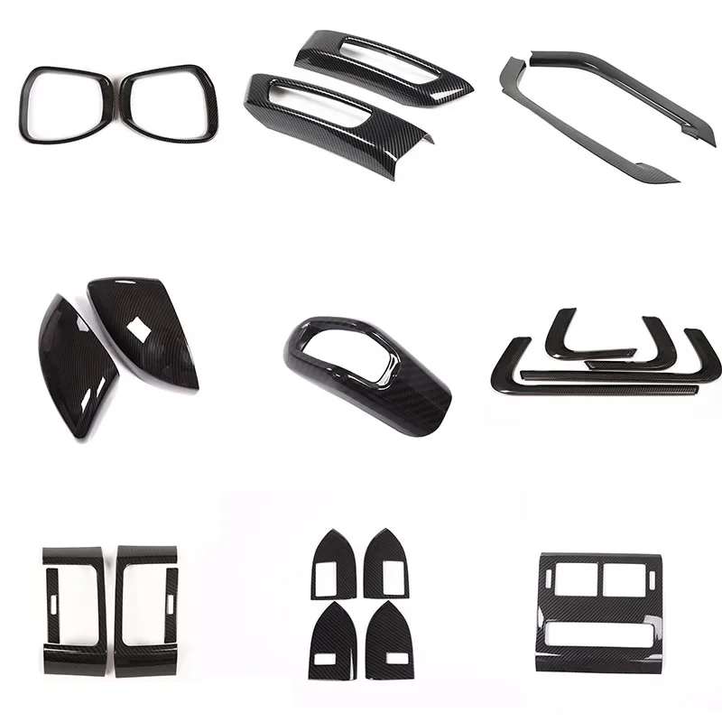 ABS Carbon Fiber For Land Rover Range Rover Sport 2014-2017 Car dashboard center console gear panel decorative cover sticker kit
ABS Carbon Fiber For Land Rover Range Rover Sport 2014-2017 Car dashboard center console gear panel decorative cover sticker kit