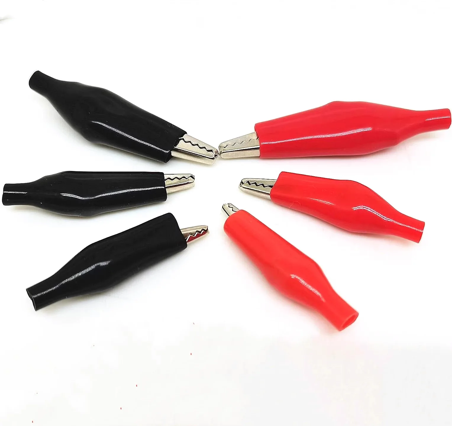 10PCS Alligator clip Test clip Experimental large/medium/small sheath Universal meter Conductor tap wire iron clip
10PCS Alligator clip Test clip Experimental large/medium/small sheath Universal meter Conductor tap wire iron clip