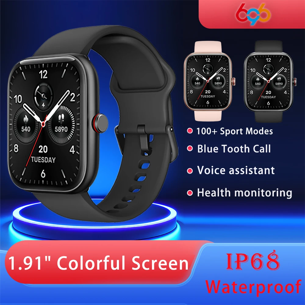 2025 New Colorful Screen Men Women Blue Tooth Call Smart Watch 100+ Sport Modes Waterproof Heart Rate Sleep Health Smartwatch
2025 New Colorful Screen Men Women Blue Tooth Call Smart Watch 100+ Sport Modes Waterproof Heart Rate Sleep Health Smartwatch