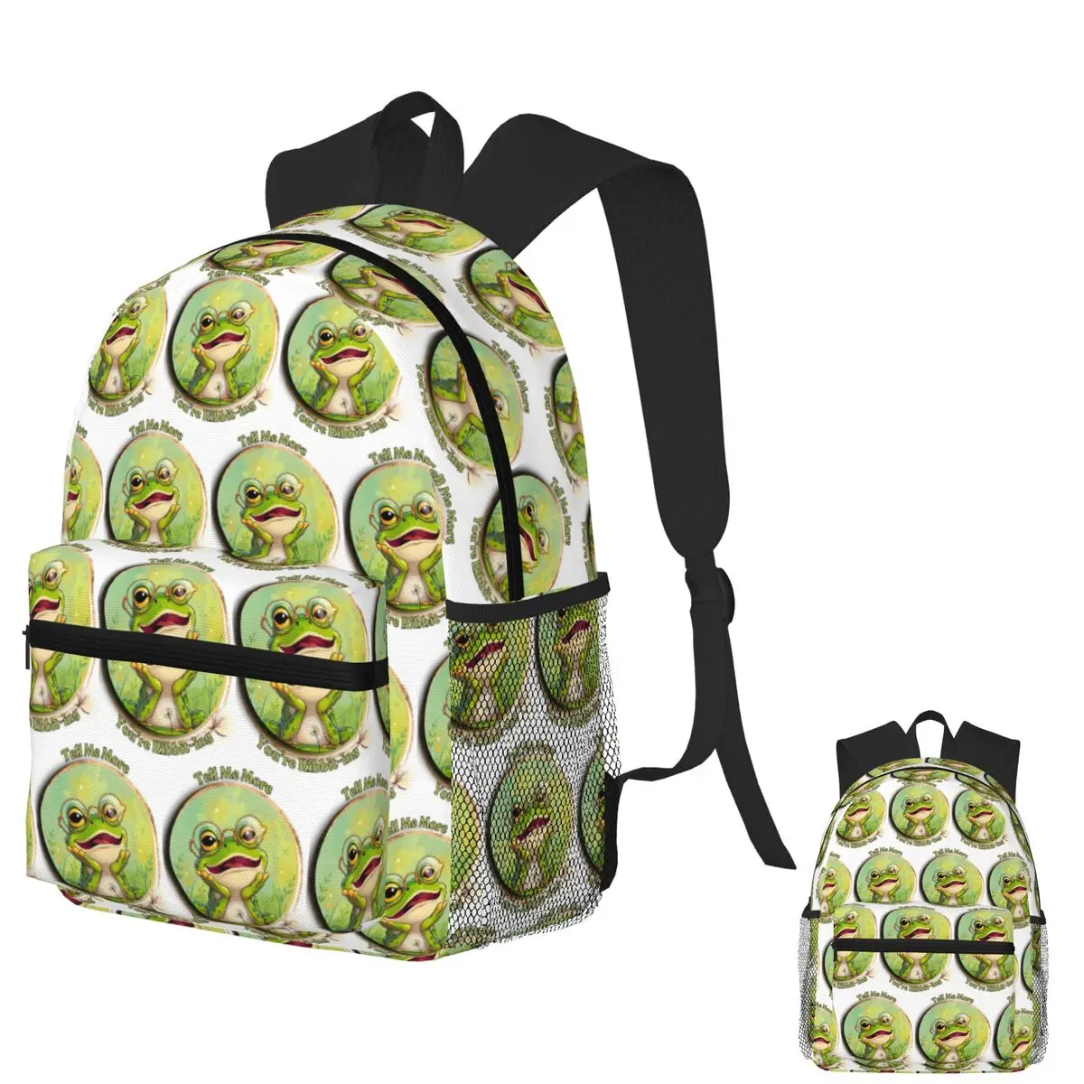 You're Ribbit-ing Student Backpack School Bag Hiking Travel Daypack for Boys Girls Fashion Bookbag Shoulder Bags
You're Ribbit-ing Student Backpack School Bag Hiking Travel Daypack for Boys Girls Fashion Bookbag Shoulder Bags