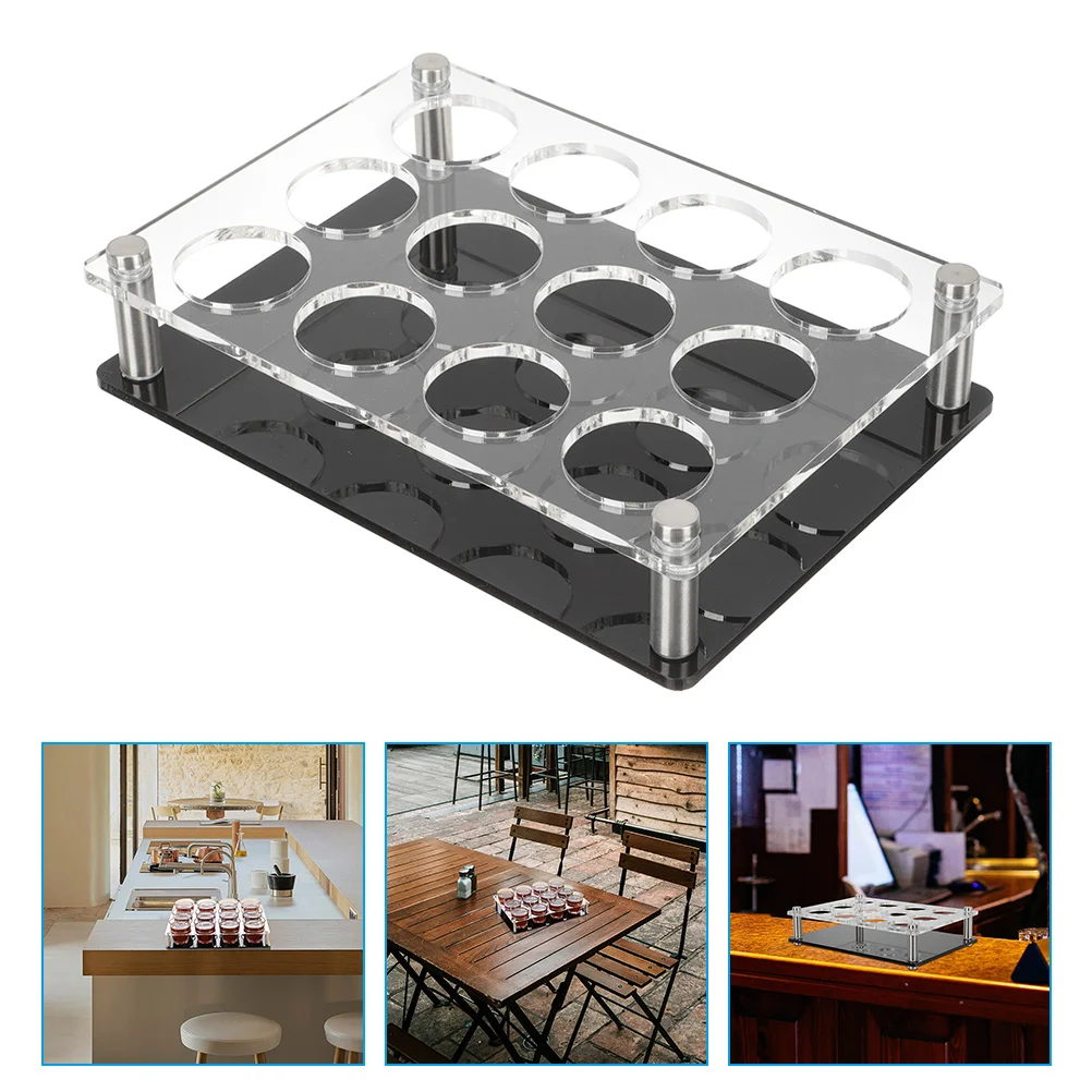 Bar Cup Holder Eye Glasses Shot Holders Server Tray Acrylic Party 12 Dispenser and Display Only
Bar Cup Holder Eye Glasses Shot Holders Server Tray Acrylic Party 12 Dispenser and Display Only