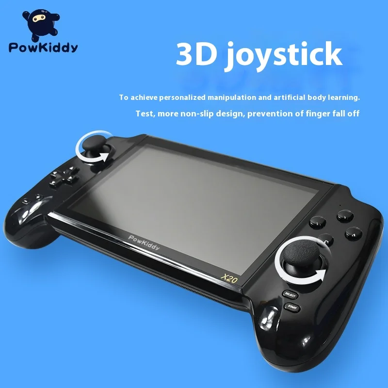 Powkiddy X20 большой экран 7 дюймов ручной Hd Home Rocker аркадная портативная Ретро игровая консоль поддерживает фото двойную функцию
Powkiddy X20 большой экран 7 дюймов ручной Hd Home Rocker аркадная портативная Ретро игровая консоль поддерживает фото двойную функцию