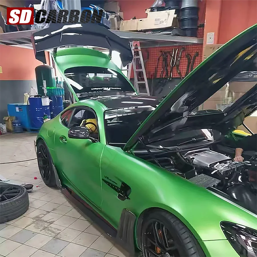 Real Carbon Fiber Double Layers Rear Wing For Mercedes Benz AMG GT 2 Door High Rear Trunk Lip Spoiler Bodykit Car Styling
Real Carbon Fiber Double Layers Rear Wing For Mercedes Benz AMG GT 2 Door High Rear Trunk Lip Spoiler Bodykit Car Styling