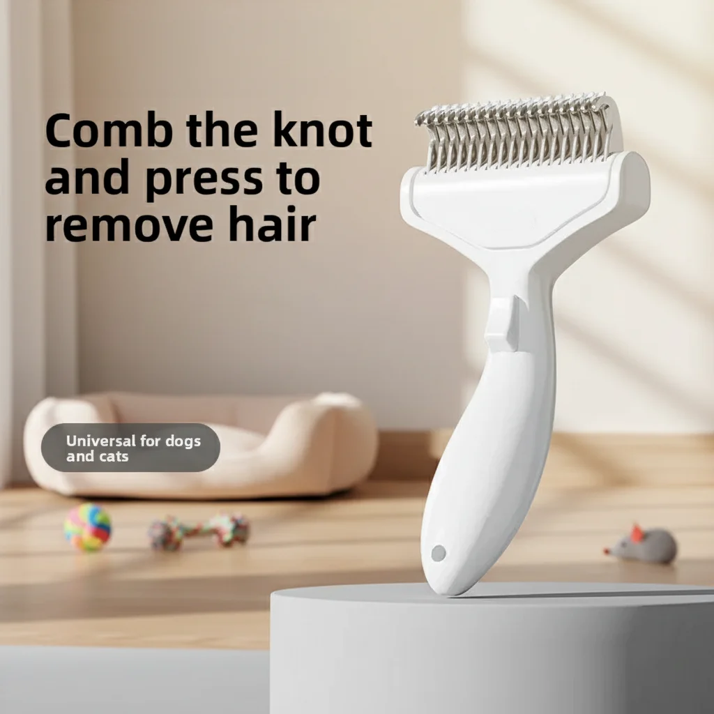 Brush Dogs Remove Hair Removal Comb for Cats Pet Stainless Steel Cleaning Knot to Specific Anti-flea Press the Button Bath Shear
Brush Dogs Remove Hair Removal Comb for Cats Pet Stainless Steel Cleaning Knot to Specific Anti-flea Press the Button Bath Shear