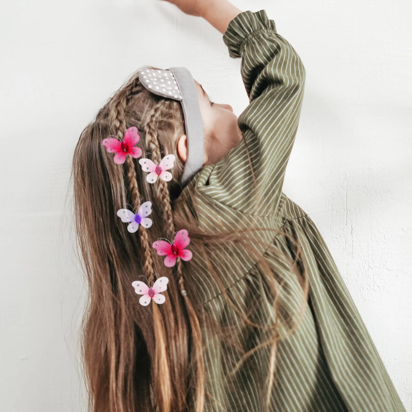 50 шт., аксессуары с бантом-бабочкой, нейлоновая железная проволока, декор в виде бабочек для домашней вечеринки, свадьбы, набор для рукоделия «сделай сам»
50 шт., аксессуары с бантом-бабочкой, нейлоновая железная проволока, декор в виде бабочек для домашней вечеринки, свадьбы, набор для рукоделия «сделай сам»