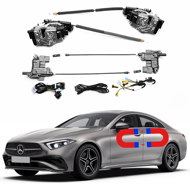 For Mercedes-Benz CLS Electric suction door refitted automatic locks Car accessories Intelligence Soft Close accessory tools
For Mercedes-Benz CLS Electric suction door refitted automatic locks Car accessories Intelligence Soft Close accessory tools