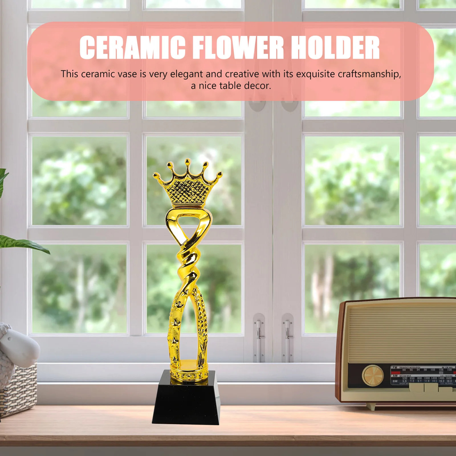 Chic Sports Award Exquisite Craftsmanship Metal Crystal Material Practical Desktop Decorative
Chic Sports Award Exquisite Craftsmanship Metal Crystal Material Practical Desktop Decorative