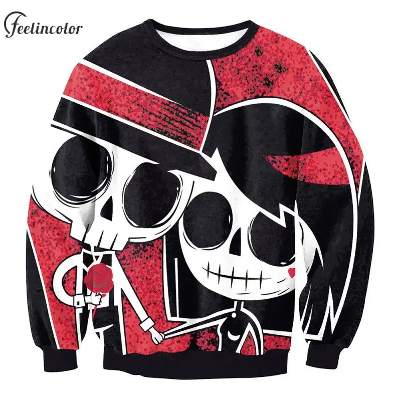 Skeleton Couple Graphics Sweatshirts for Men Gifts for Couples Pullover Loose Casual Fashion Hoodies Male Women Clothing
Skeleton Couple Graphics Sweatshirts for Men Gifts for Couples Pullover Loose Casual Fashion Hoodies Male Women Clothing