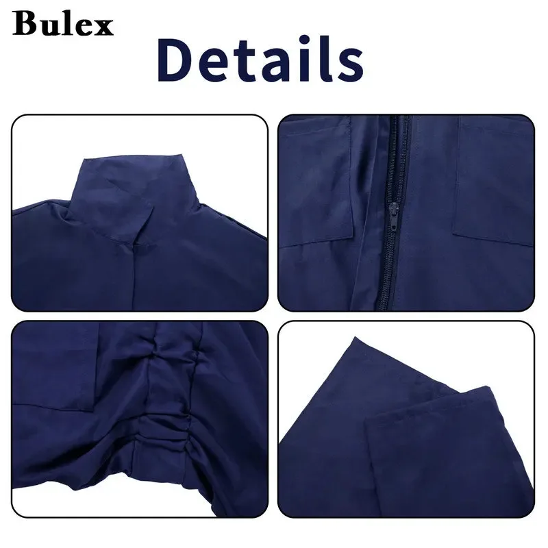 CyCafele Michael Myers Cosplay Costume Horror Killer Blue Work Clothes Comfort Halloween Costume Jumpsuit for Adult High Quality
CyCafele Michael Myers Cosplay Costume Horror Killer Blue Work Clothes Comfort Halloween Costume Jumpsuit for Adult High Quality