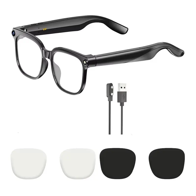 QWE-AI Smart Glasses With Camera Chat GPT Touch Sport Sunglasses Bluetooth Call Video Music Player Translate Fashion Glasses
QWE-AI Smart Glasses With Camera Chat GPT Touch Sport Sunglasses Bluetooth Call Video Music Player Translate Fashion Glasses