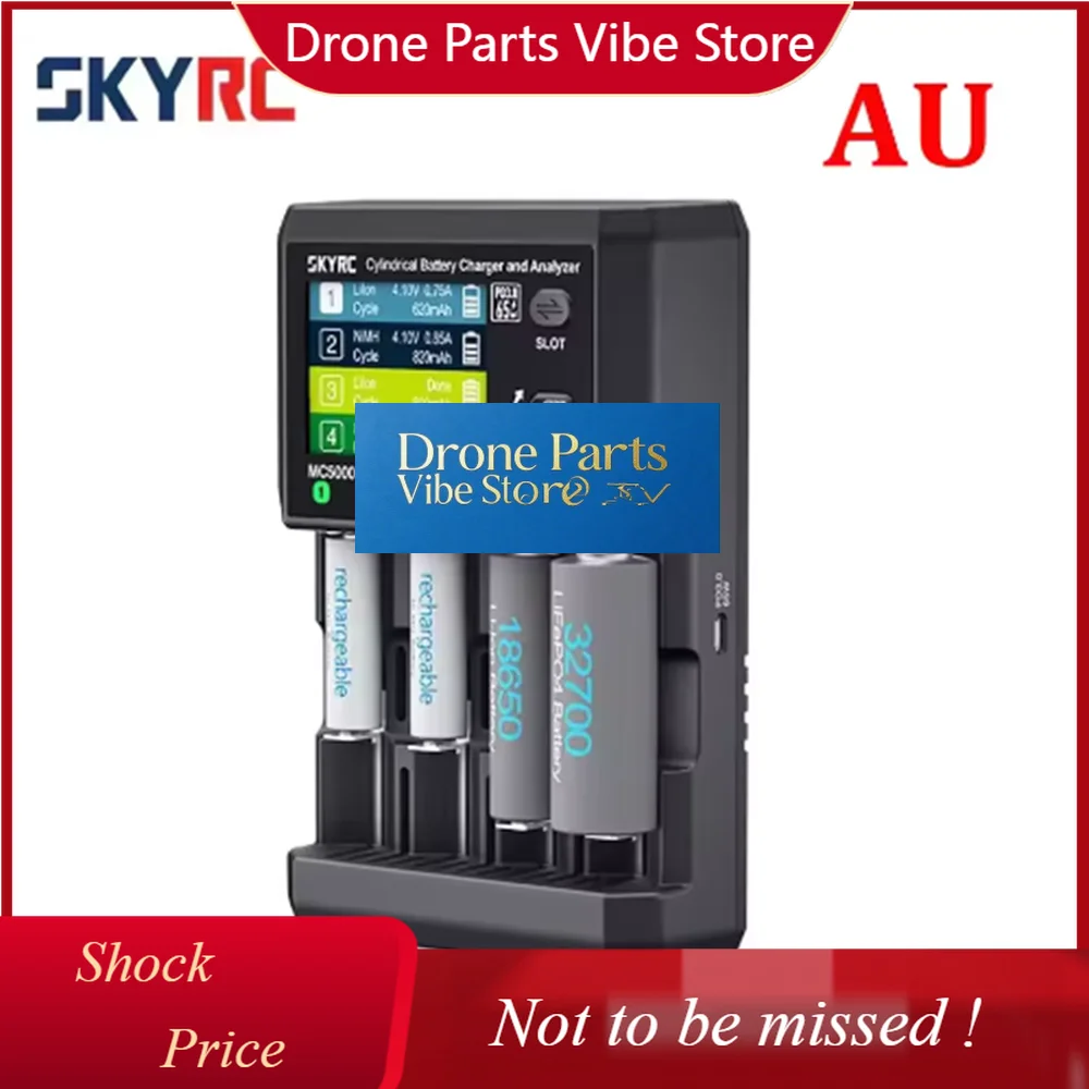 DParts1SKYRC MC5000 65W Cylindrical 2.8\" Battery Charger For Li-ion HV LiFe NiMH NiCd Eneloop NiZn RAM LTO Na-ion Drones Access
DParts1SKYRC MC5000 65W Cylindrical 2.8\" Battery Charger For Li-ion HV LiFe NiMH NiCd Eneloop NiZn RAM LTO Na-ion Drones Access
