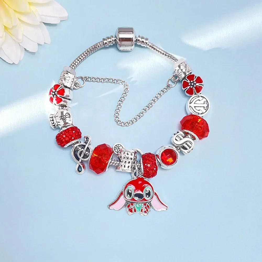 Kawaii Stitch Diamond Bracelet New Anime Adjustable Bracelet Couple Jewelry Fashion Girl Holiday Gifts
Kawaii Stitch Diamond Bracelet New Anime Adjustable Bracelet Couple Jewelry Fashion Girl Holiday Gifts