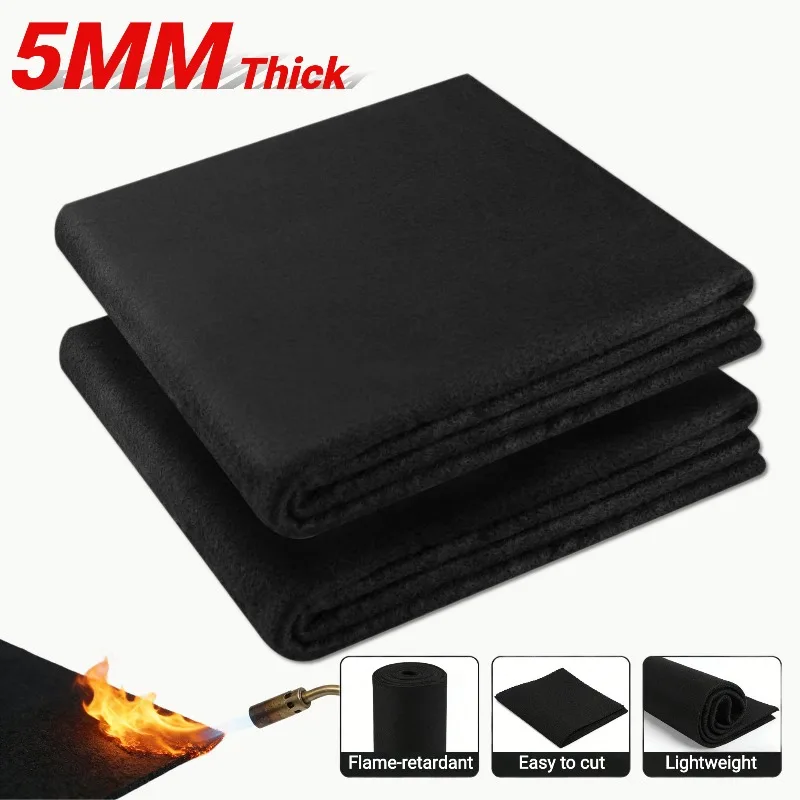 Thick Welding Blankets Fireproof Soldering Mat Carbon Felt Flame Retardant Fabric for Metalworking Welders Protection Car Repair
Thick Welding Blankets Fireproof Soldering Mat Carbon Felt Flame Retardant Fabric for Metalworking Welders Protection Car Repair