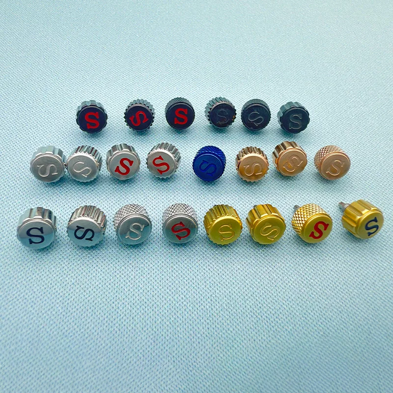 SKX007 Watch Crowns 7mm Crowns Silver/Rose/Black/Gold NH35 Watch Crowns Watch Parts Replacement S Crown for NH36 4R35 4R36
SKX007 Watch Crowns 7mm Crowns Silver/Rose/Black/Gold NH35 Watch Crowns Watch Parts Replacement S Crown for NH36 4R35 4R36
