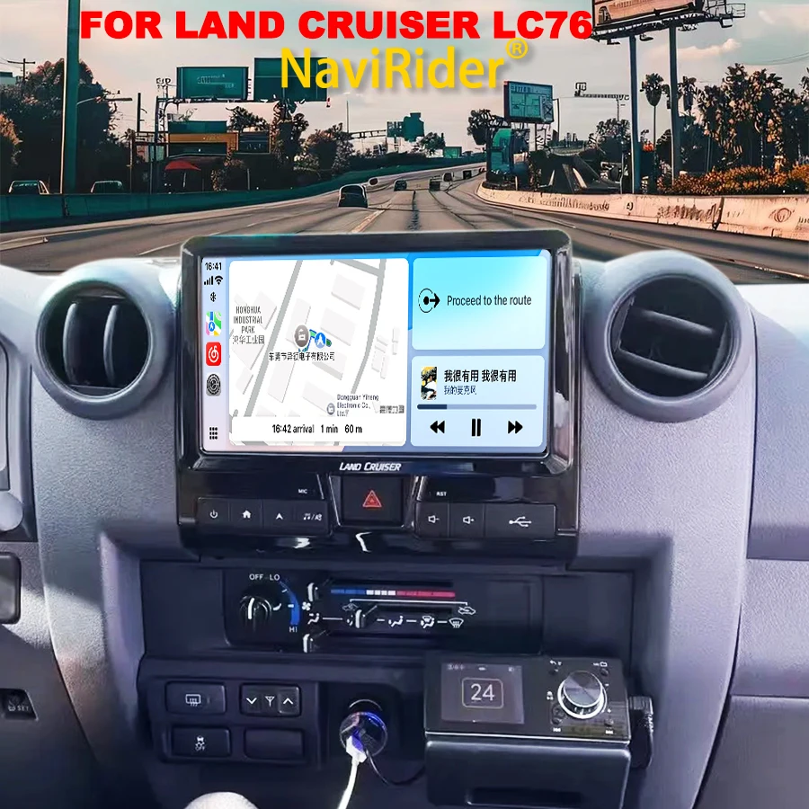 For Toyota Land Cruiser LC76 2007-2025 Android 14 Car Radio Carplay Multimedia Video Player GPS Navigation Stereo Head Unit WIFI
For Toyota Land Cruiser LC76 2007-2025 Android 14 Car Radio Carplay Multimedia Video Player GPS Navigation Stereo Head Unit WIFI