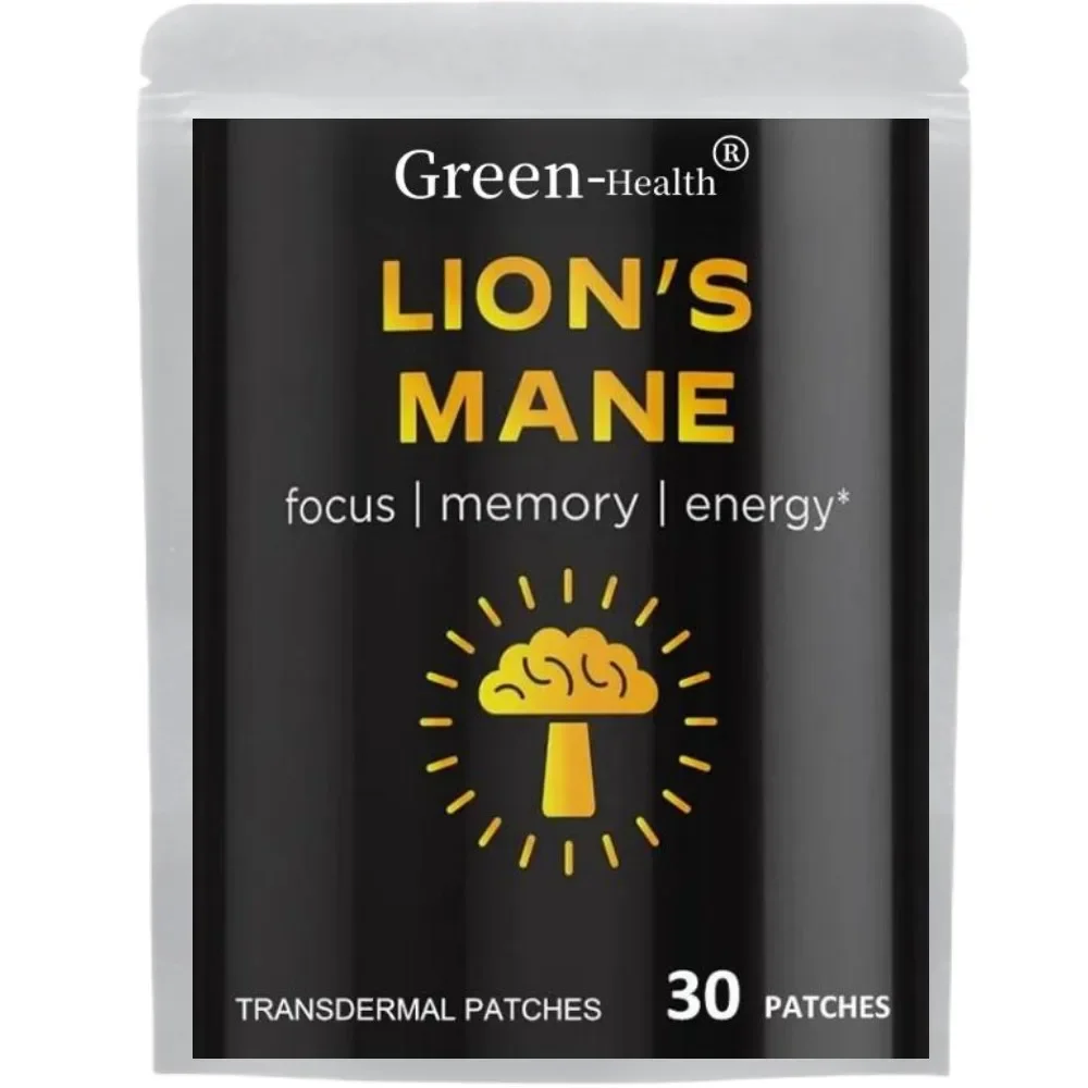 Прозрачные пластыри Lion's Mane Mushroom Brain Booster Focus & Memory — 30 пластырей на одну месяц
Прозрачные пластыри Lion's Mane Mushroom Brain Booster Focus & Memory — 30 пластырей на одну месяц