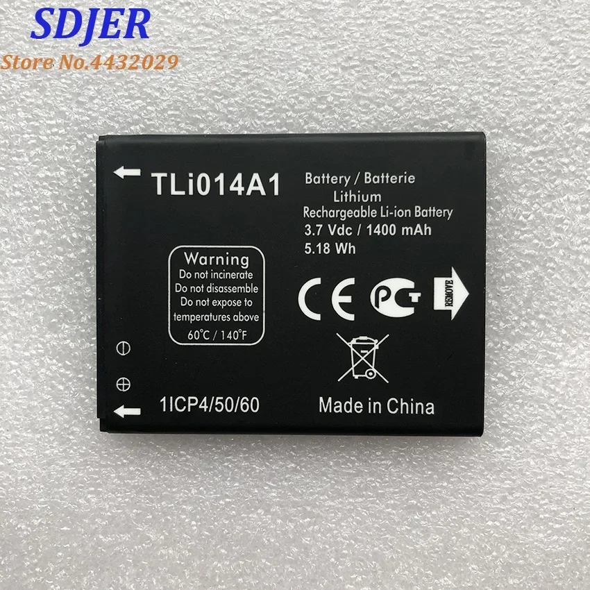 TLI014A1 1400mAh Li-ion battery for Alcatel one touch Fire 4012 4012A 4012X CAB31P0000C1 / CAB31P0000C2 Battery
TLI014A1 1400mAh Li-ion battery for Alcatel one touch Fire 4012 4012A 4012X CAB31P0000C1 / CAB31P0000C2 Battery