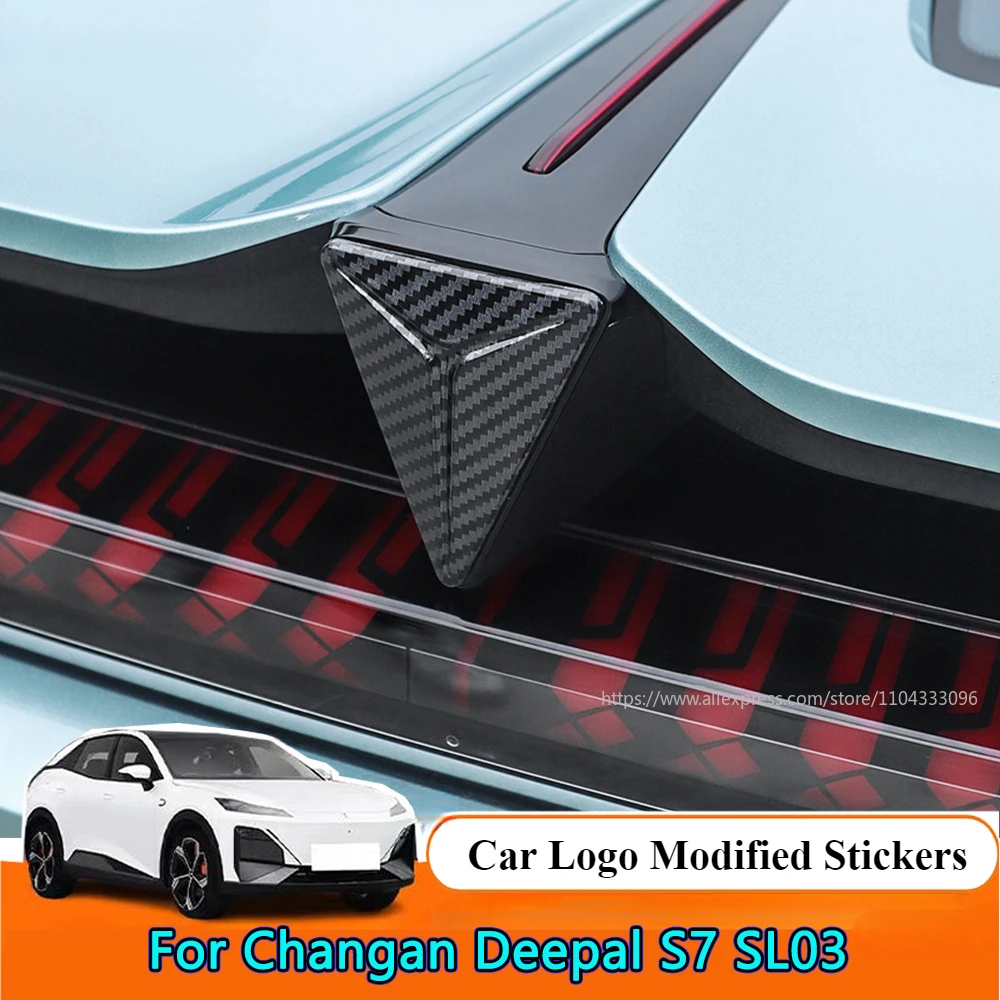 For Changan Deepal S7 SL03 Car Logo Modified Steering Wheel Stickers Carbon Fiber Front And Rear Logo Stickers S7 Accessories
For Changan Deepal S7 SL03 Car Logo Modified Steering Wheel Stickers Carbon Fiber Front And Rear Logo Stickers S7 Accessories