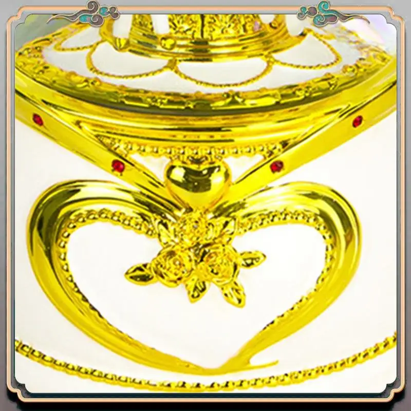 Durable Music Box Gold Music Box Resin Crafts Ornaments Hundred Tone Box Birthday Gift Wind-Up Box 1 Piece
Durable Music Box Gold Music Box Resin Crafts Ornaments Hundred Tone Box Birthday Gift Wind-Up Box 1 Piece