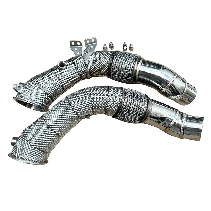 High quality Performance hot sellin Turbo Stainless Steel Exhaust System Downpipes With Heat Shield For BMW M5 F10 Accessories
High quality Performance hot sellin Turbo Stainless Steel Exhaust System Downpipes With Heat Shield For BMW M5 F10 Accessories