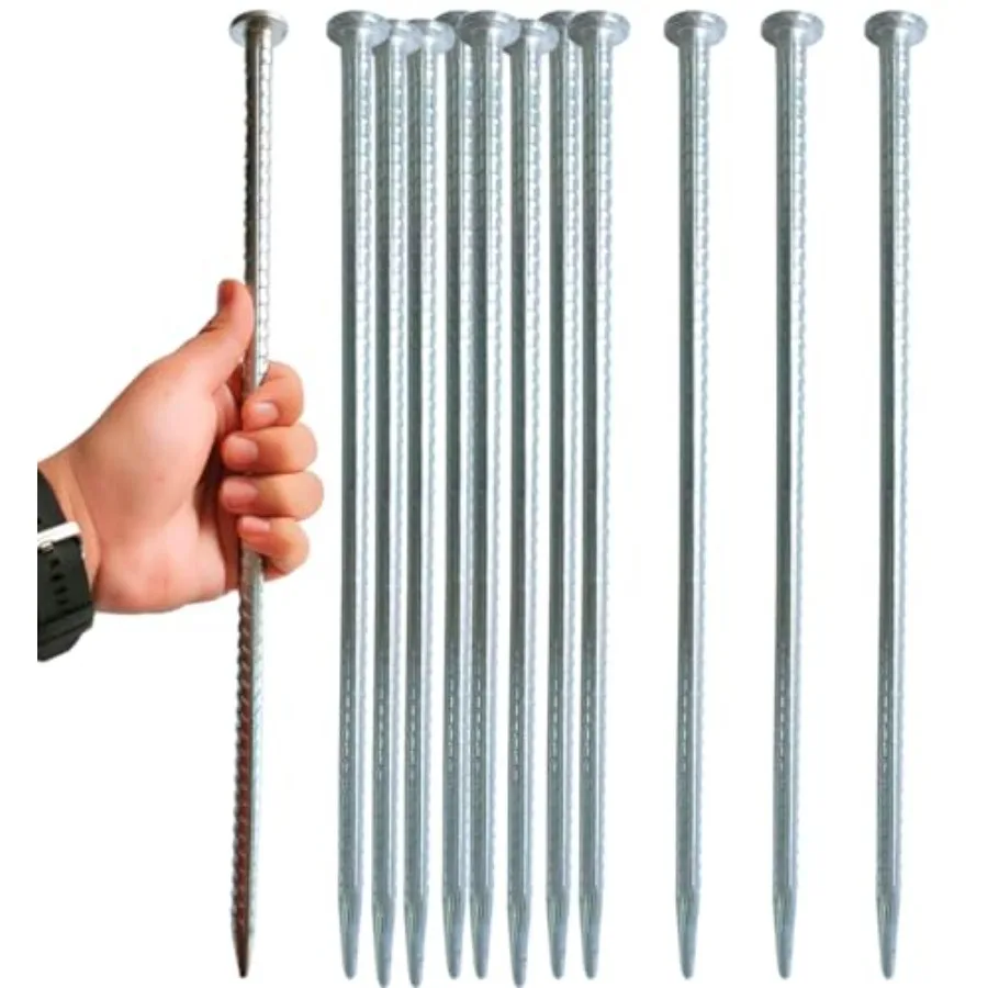 16-дюймовые стальные опоры для растений, 14 штук в упаковке - оцинкованные стальные анкеры для грунта с резьбой диаметром 0,5 дюйма - сверхпрочные опоры для садовых растений
16-дюймовые стальные опоры для растений, 14 штук в упаковке - оцинкованные стальные анкеры для грунта с резьбой диаметром 0,5 дюйма - сверхпрочные опоры для садовых растений