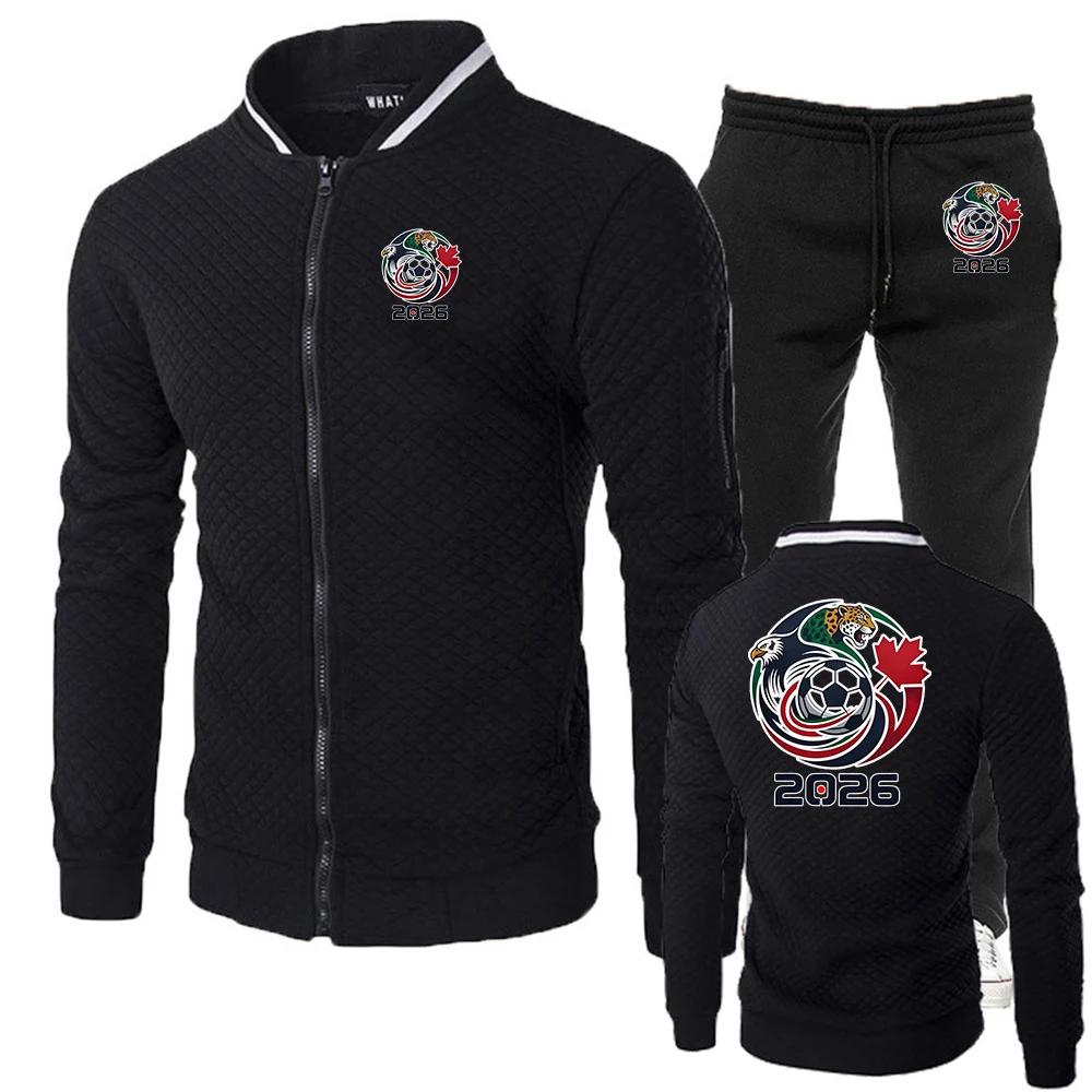 2026 USA Canada Mexico Soccer The new men's slim-fit suits are suitable for spring and autumn hoodies jacket
2026 USA Canada Mexico Soccer The new men's slim-fit suits are suitable for spring and autumn hoodies jacket