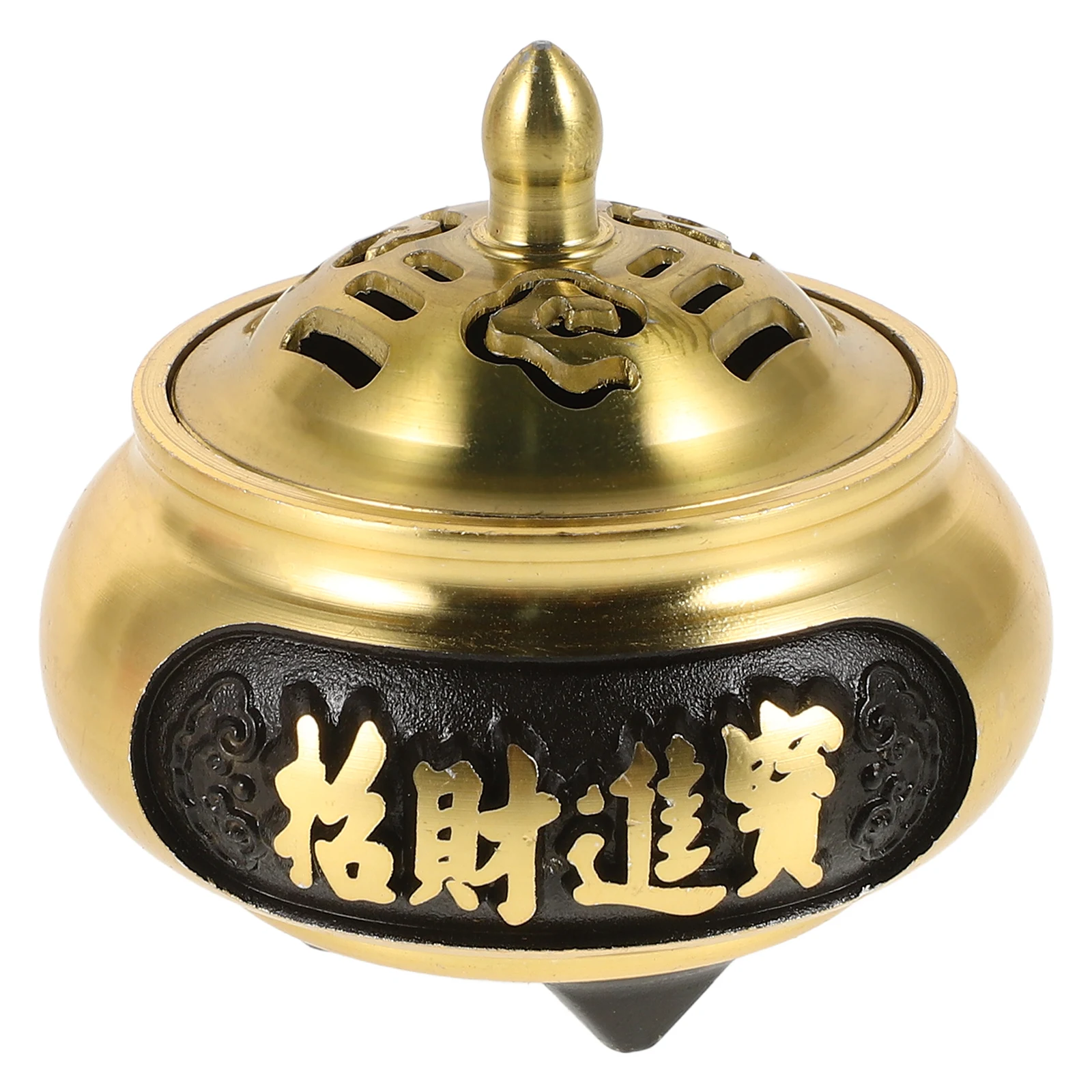 Mini Incense Burner Copper Alloy Sturdy Home Decor Fine Texture Lightweight Censer Desktop Adornment Metal Vintage
Mini Incense Burner Copper Alloy Sturdy Home Decor Fine Texture Lightweight Censer Desktop Adornment Metal Vintage