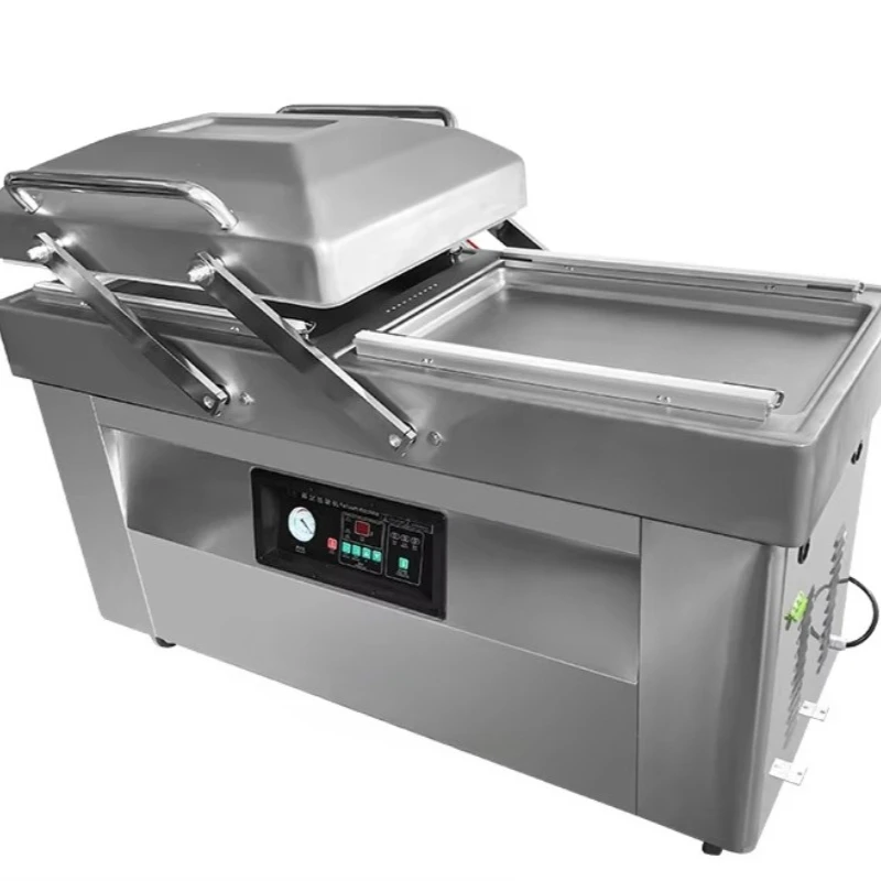 Customized Double Chamber Vacuum Packaging Machine for Food and Industrial Products
Customized Double Chamber Vacuum Packaging Machine for Food and Industrial Products
