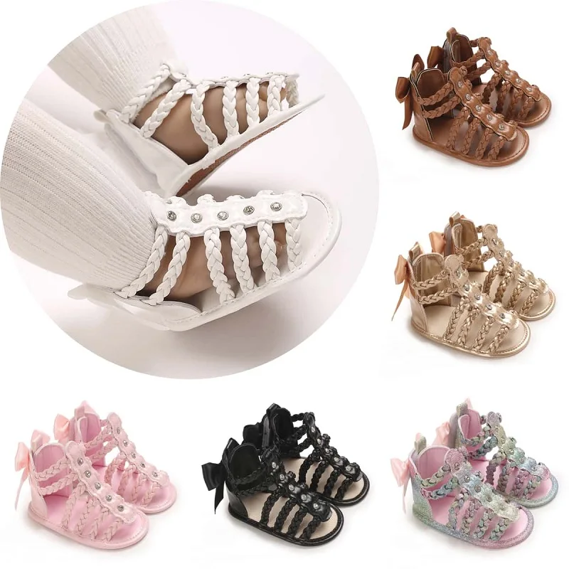 Summer new baby shoes women's baby sandals hollowed out soft sole lightweight baby walking shoes for newborns 0-18M
Summer new baby shoes women's baby sandals hollowed out soft sole lightweight baby walking shoes for newborns 0-18M