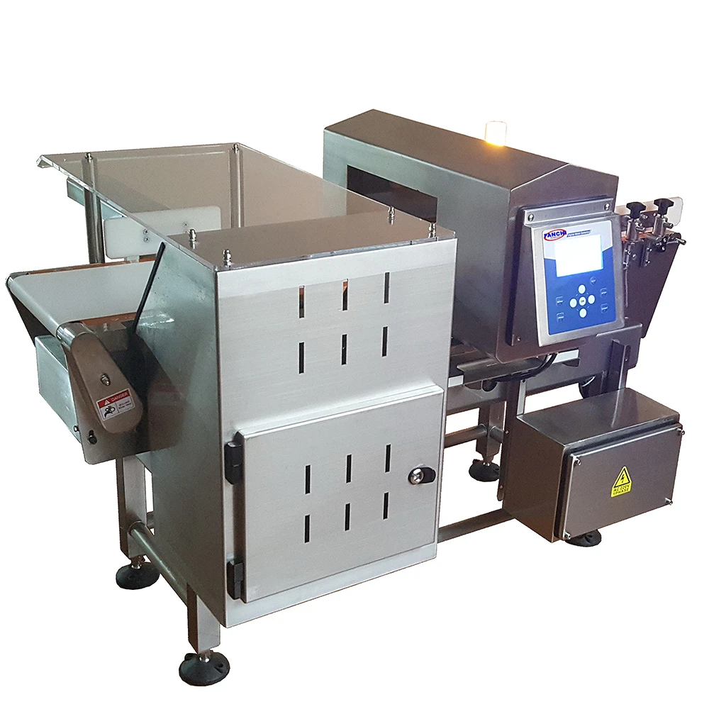 Stainless Steel Belt High Sensitivity Metal Detector for Food And Agricultural Product Inspection
Stainless Steel Belt High Sensitivity Metal Detector for Food And Agricultural Product Inspection