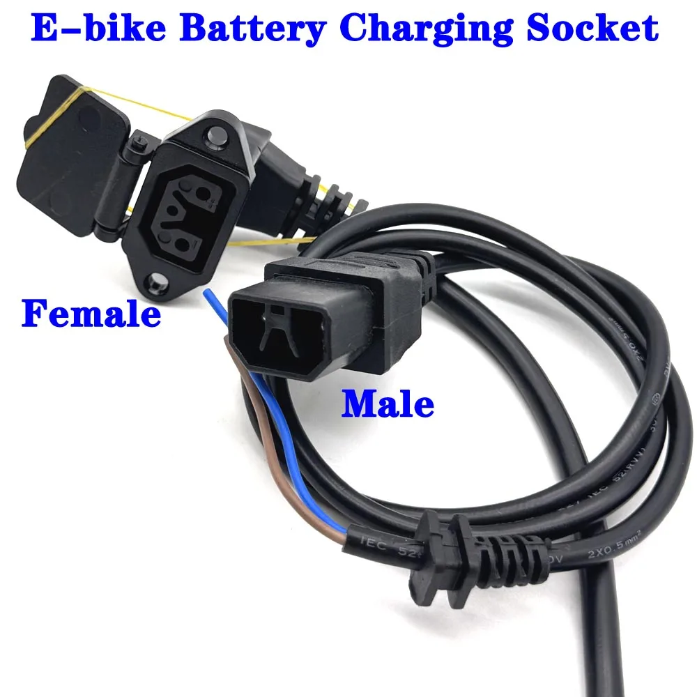 E-bike Battery Charging Socket Electric Car Connector Charging Plug Universal Three Vertical For electric bicycle Balance Car
E-bike Battery Charging Socket Electric Car Connector Charging Plug Universal Three Vertical For electric bicycle Balance Car