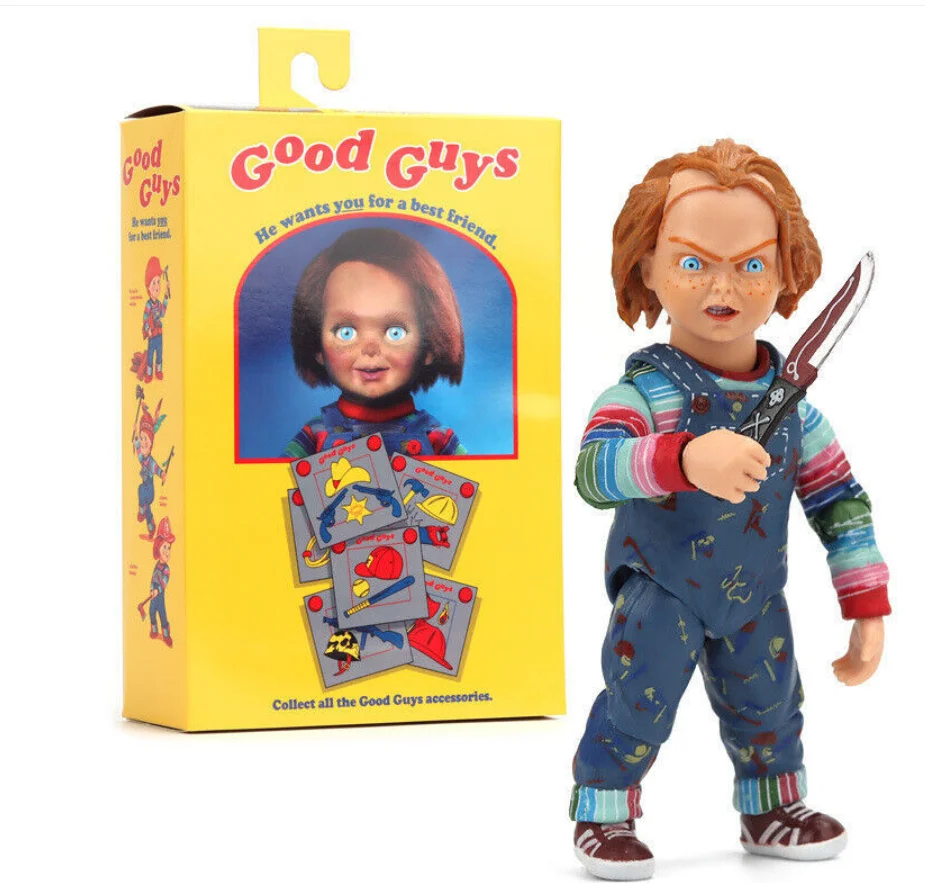【In Stock】NECA Chucky Action Figure Child's Play Good Guys Ultimate Variant Chucky Movie Role Figure Model Horror Toy Halloween
【In Stock】NECA Chucky Action Figure Child's Play Good Guys Ultimate Variant Chucky Movie Role Figure Model Horror Toy Halloween