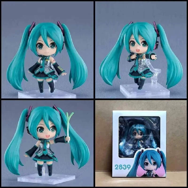 Hot Q Version Hatsune Miku #2839 Action Figure, Interchangeable Face Movable PVC Boxed Cute Desktop Ornament Anime Collectible
Hot Q Version Hatsune Miku #2839 Action Figure, Interchangeable Face Movable PVC Boxed Cute Desktop Ornament Anime Collectible