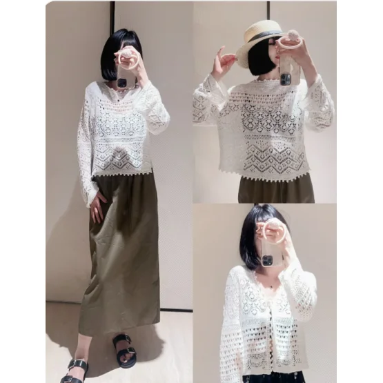 Elegant Holiday 26 Summer Refreshing Linen Knitted V-neck Belted Open Cardigan Women's Fashion Commute Style Short Sleeve Long
Elegant Holiday 26 Summer Refreshing Linen Knitted V-neck Belted Open Cardigan Women's Fashion Commute Style Short Sleeve Long