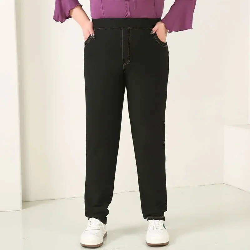Женские джинсы-карандаш размера плюс 9XL, 8XL, 7XL, 6XL, облегающие джинсовые брюки, брюки с высокой талией, женские эластичные брюки большого размера
Женские джинсы-карандаш размера плюс 9XL, 8XL, 7XL, 6XL, облегающие джинсовые брюки, брюки с высокой талией, женские эластичные брюки большого размера