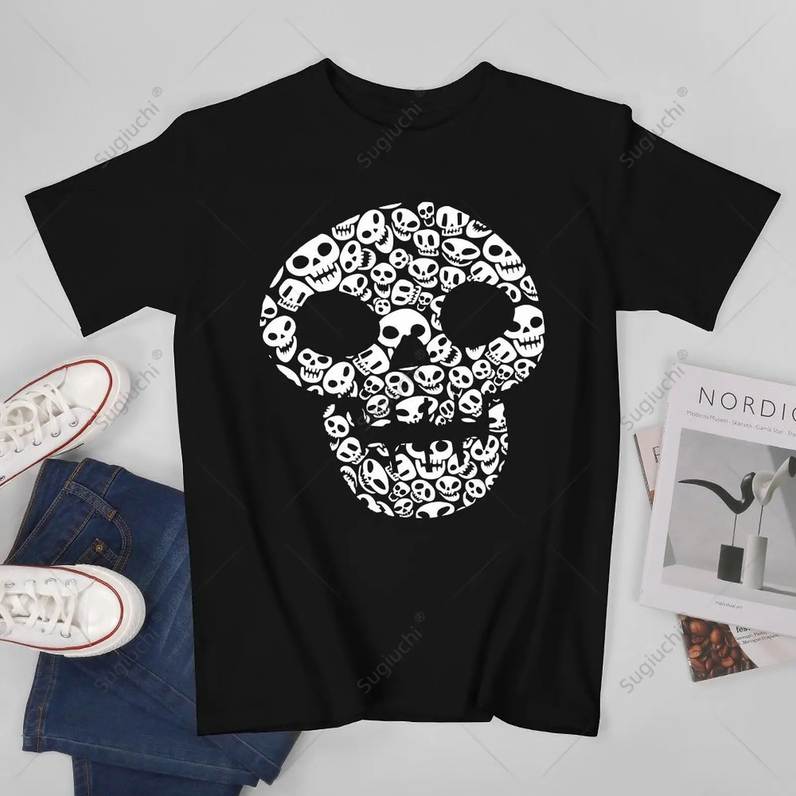 Unisex Men Funny Skulls Tshirt Tees T Shirts Women Boys 100% Cotton T-Shirt
Unisex Men Funny Skulls Tshirt Tees T Shirts Women Boys 100% Cotton T-Shirt