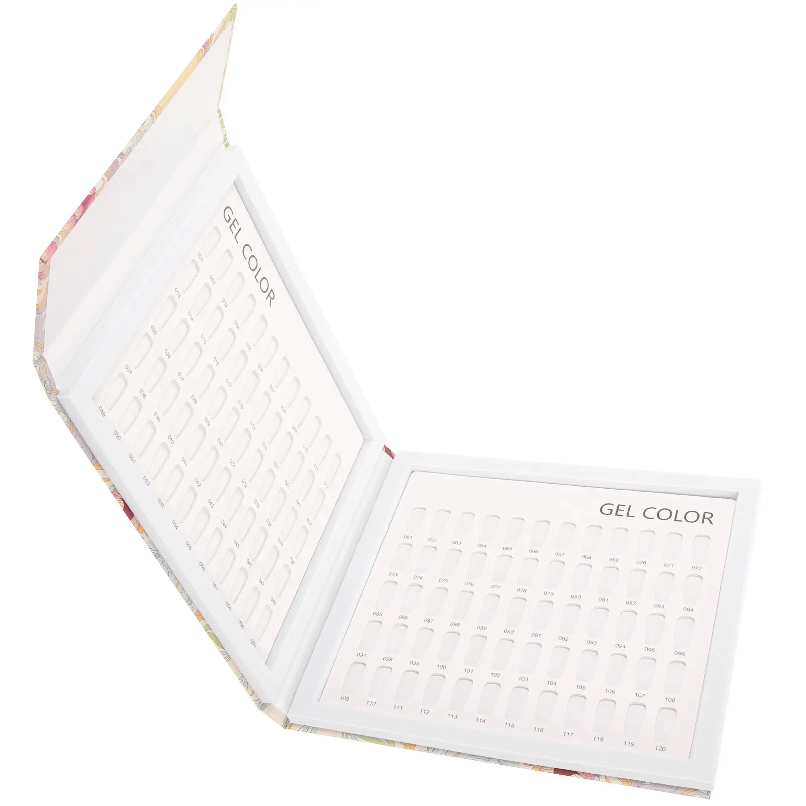 Nail Color Sample Plate 160 Shades Gel Polish Display Book Manicure Color Chart Card for Nail Artists 24x17cm Professional Tool
Nail Color Sample Plate 160 Shades Gel Polish Display Book Manicure Color Chart Card for Nail Artists 24x17cm Professional Tool