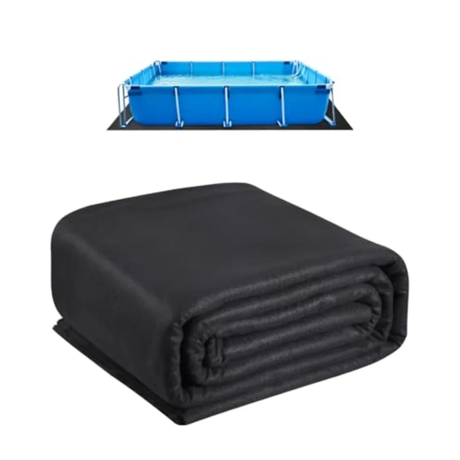 VEVOR 16' x 32' Pool Liner Pad for Above G Pool, Heavy Duty Above G Pool Mat, Protect Pool Liners, Prevent Punctures and Weed B
VEVOR 16' x 32' Pool Liner Pad for Above G Pool, Heavy Duty Above G Pool Mat, Protect Pool Liners, Prevent Punctures and Weed B