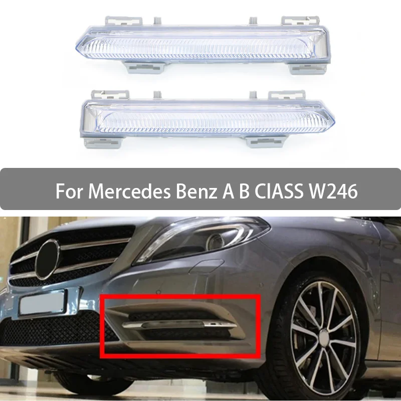 Дневные ходовые огни в сборе для Mercedes Benz A B Class W246, передний бампер, противотуманные фары 2049069100 2049069200
Дневные ходовые огни в сборе для Mercedes Benz A B Class W246, передний бампер, противотуманные фары 2049069100 2049069200