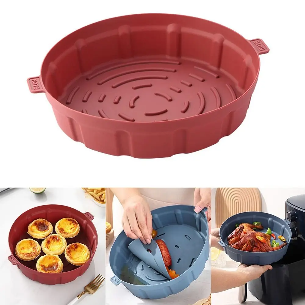 Air Fryer Round Silicone Liner Non-Stick Baking Pan Replacement Silicone Pan Oven Liner Reusable Air Fryer Accessories
Air Fryer Round Silicone Liner Non-Stick Baking Pan Replacement Silicone Pan Oven Liner Reusable Air Fryer Accessories
