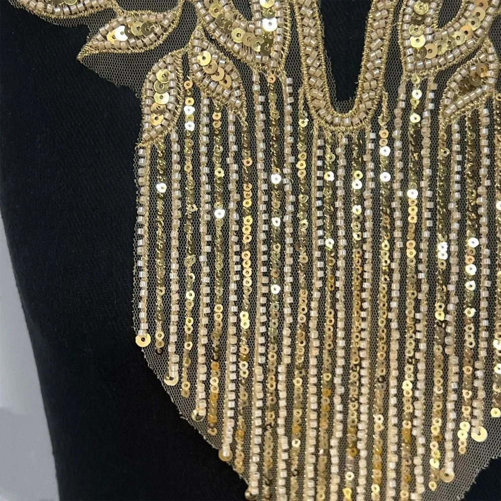 Dress Decorations Luxury Beads Applique Delicate Elegant Applique Patches Handmade Fashion Embroidery Applique Sewing
Dress Decorations Luxury Beads Applique Delicate Elegant Applique Patches Handmade Fashion Embroidery Applique Sewing