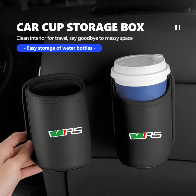 Car Seatback Water Cup Box Leather Mug Drinks Storage Bag Accessories For Skoda VRS Octavia Kamiq Kodiaq Karoq RS Superb Fabia R
Car Seatback Water Cup Box Leather Mug Drinks Storage Bag Accessories For Skoda VRS Octavia Kamiq Kodiaq Karoq RS Superb Fabia R