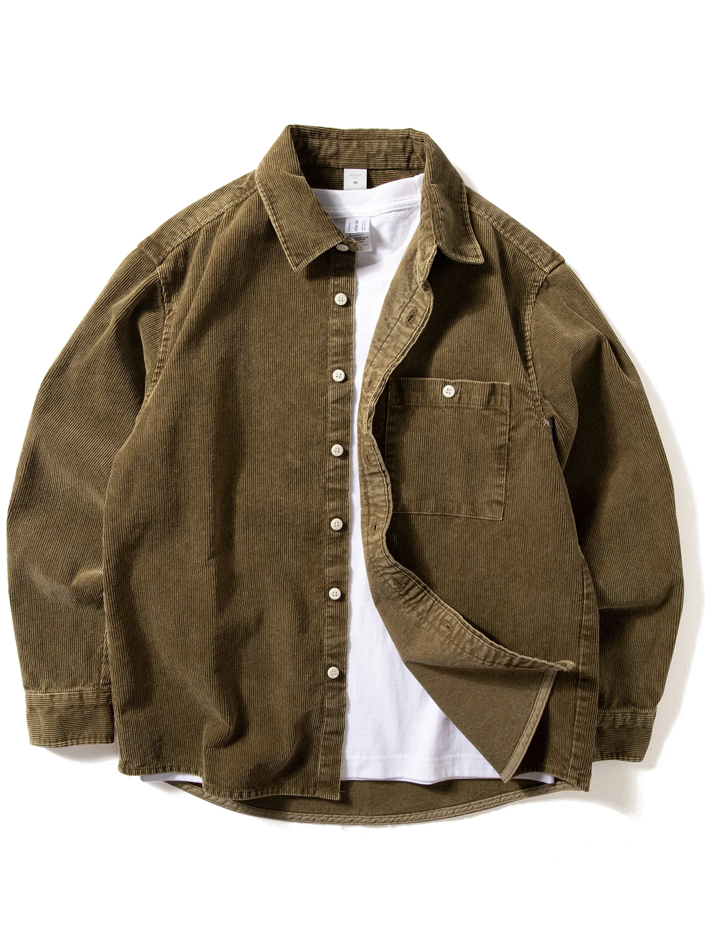 Retro Heavyweight Corduroy Long Sve Cotton Men's irt Casual Loose Fit Street Sle Spring Autumn Faion Outerwear
Retro Heavyweight Corduroy Long Sve Cotton Men's irt Casual Loose Fit Street Sle Spring Autumn Faion Outerwear