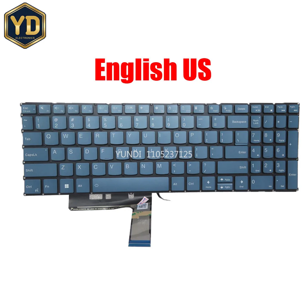 YD Laptop Keyboard For Lenovo For Yoga Pro 9 16IRP8 83BY English US United Kingdom UK With Backlit New
YD Laptop Keyboard For Lenovo For Yoga Pro 9 16IRP8 83BY English US United Kingdom UK With Backlit New
