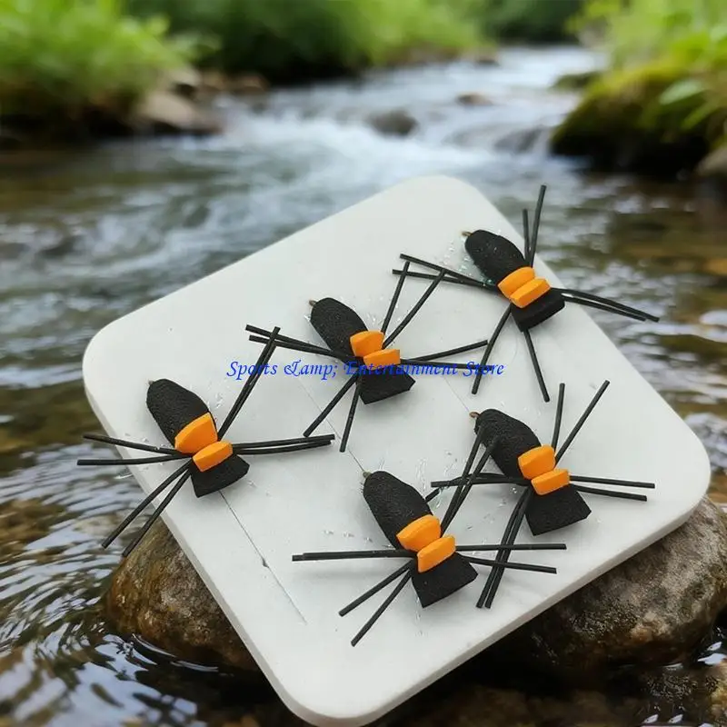 G7NF Fly Fishing Lures Easy To Carry Fast Change Design Foam Spiders Fly For Travel Camping Outdoor Trip
G7NF Fly Fishing Lures Easy To Carry Fast Change Design Foam Spiders Fly For Travel Camping Outdoor Trip
